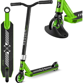 Трюковий самокат KESSER X-Limit-Pro 360° з підніжкою, підшипники ABEC 9, 110 мм PU колеса, для дітей та дорослих