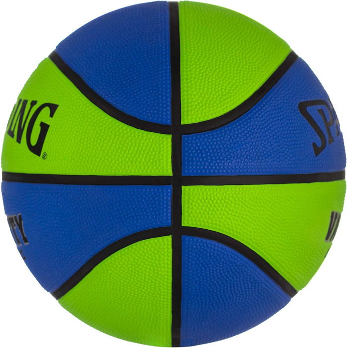 Баскетбольний м'яч Spalding Varsity, 74.9 см, синій/зелений