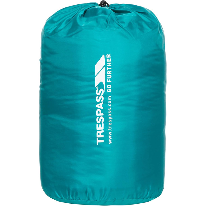 Сплячий мішок Trespass Catnap для дорослих, 3 сезони, водонепроникний, Jade