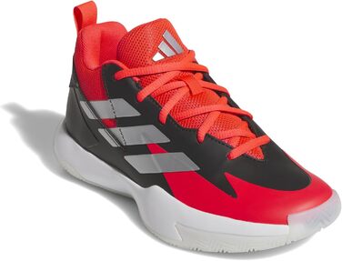 Дитячі кросівки adidas Cross 'Em Up Select для баскетболу (35.5 EU, білий, срібло, кристалічний білий)