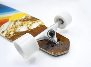 Longboard VOLADOR Freeride Cruiser, кленовий дек, дроп тру, повний комплект (Spektrum)
