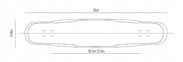 Лонгборд Luca Longboards BALLAR M MP ABEC-9