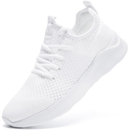 Чоловічі кросівки для спорту, тенісу, ходьби та бігу. Модельні, легкі, дихаючі фітнес-кросівки для залу та джогінгу, розмір 43 EU, білі