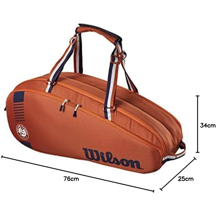 Тенісний м'яч Wilson 6 шт. Білий/Глина/Темно-синій - для професійного та аматорського тенісу