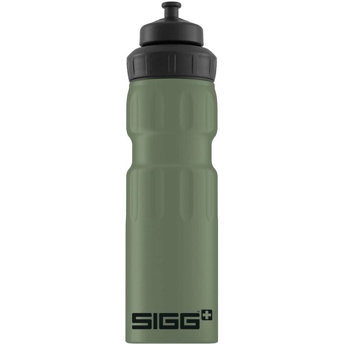 Фляга для велосипеда SIGG Alu 0.75л (Зелена) - Швейцарія, спортивний ковпачок, без BPA, легка, герметична