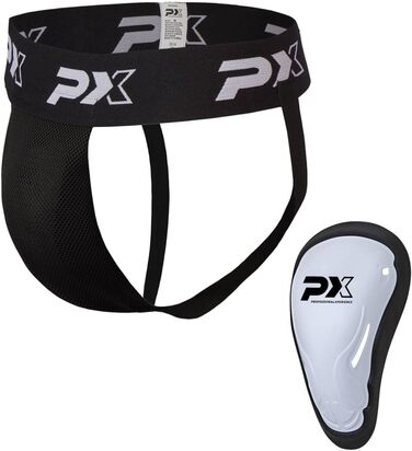 Чоловічий захист паху TEKKA BUDO PX Shock-Tech 2 для карате, тхеквондо, кікбоксингу – захисний протектор для єдиноборств