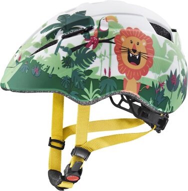 Дитячий велосипедний шолом uvex Kid 2 cc, safari matt, 46-52 см, легкий, регульований розмір, можливість встановлення LED-світла