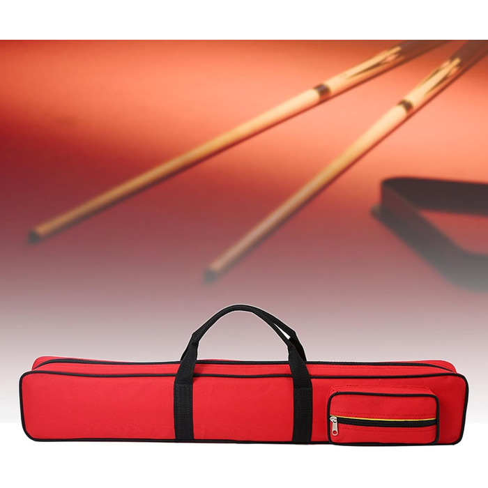 Стенд для більярдного кия Rockible з чохлом, захист від подряпин, червоний