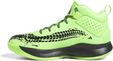 Дитячі кросівки adidas Cross Em Up 5 K Wide для бігу та тренувань (39 1/3 EU, Team Solar Green/Core Black)