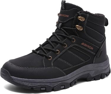 Черевики для хайкінгу Littleplum Wanderschuhe, чоловічі трекінгові черевики, легкі outdoor-черевики, зимові черевики, розмір 43 EU, чорно-сірий