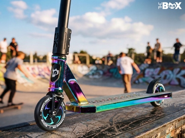 Трюковий самокат SOKE BOX kameleon SCS ABEC-9 HOLLOW CORE 110