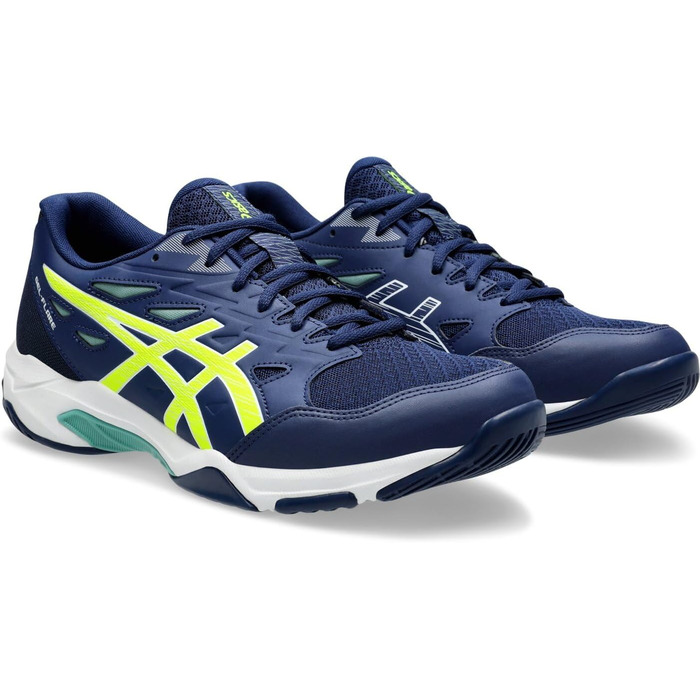 Кросівки ASICS Gel-Flare 401 (44 EU), блакитний/жовтий, для безпеки
