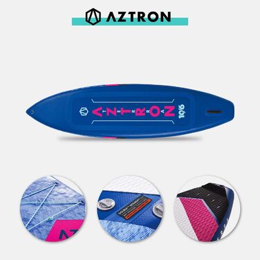 Надувна SUP-дошка Aztron Terra 10.6 Double, комплект, синя
