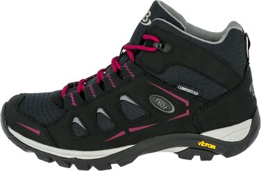Жіночі кросівки для трейлраннінгу Brütting Mount Frakes, 41 EU, чорний/рожевий