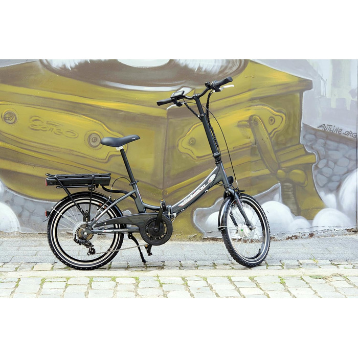 Електровелосипед F.lli Schiano E-Star 20'' складаний, 7-ступеневий, для дорослих, чоловіків і жінок, до 25 км/год, комфортний міський e-bike з мотором