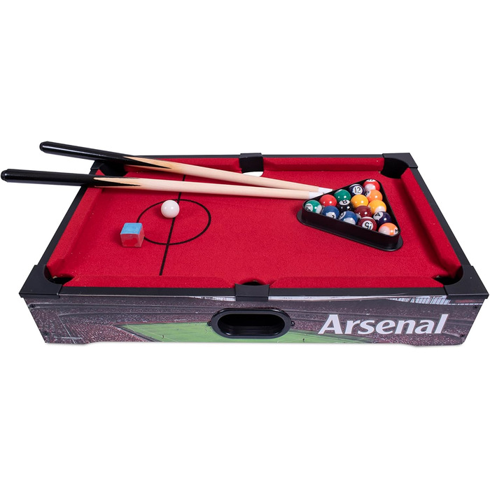 Більярдний стіл Arsenal F.C. для дітей і дорослих, 50,8 см, червоний, універсальний розмір