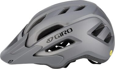 Велошолом Giro Fixture II MIPS для дорослих, унісекс, 54-61 см, для гірського велосипеда, ендуро, вентиляція, регулювання розміру, стандарт безпеки EN1078, легкий, матовий титан