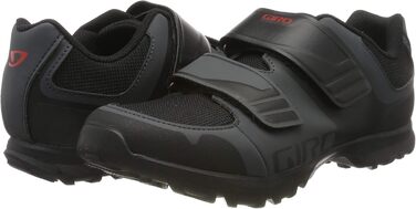 Кросівки для велоспорту Giro Dark Shadow Black - унісекс, розмір 40 EU, для гірського велосипеда