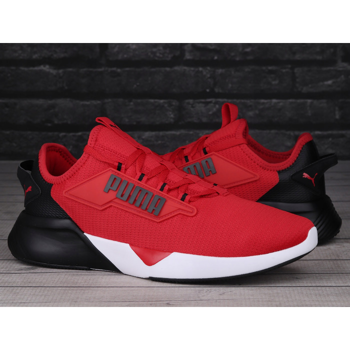 Чоловічі спортивні кросівки Puma Retaliate 2, червоні, легкі, розір 44,5