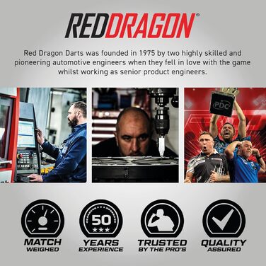 Дротики Red Dragon Peter Snakebite Wright Copper Fusion Premium Wolfram, 23 г, з оперенням і стрижнями