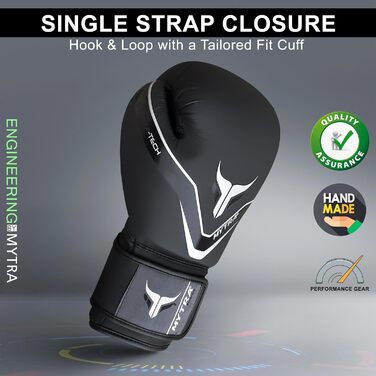 Боксерські рукавички Mytra Fusion для MMA, Муай Тай, Кікбоксингу, тренувань і спарингів, 10-16oz, чоловічі та жіночі