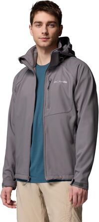 Чоловіча софтшелл куртка Columbia Cascade Ridge III, колір City Grey, розмір XL