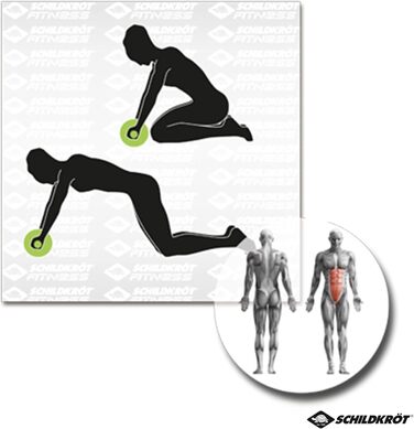 Роликовий тренажер для пресу Schildkröt AB Roller, 960045