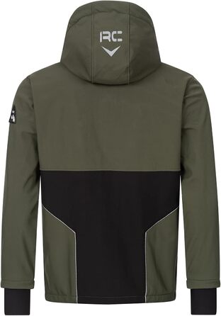 Чоловіча куртка-софтшелл Rock Creek Outdoor H-311, темно-зелена, розмір 4XL