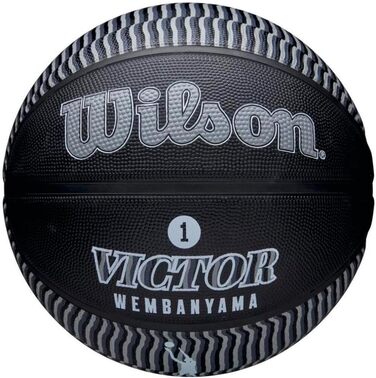 Баскетбольний м’яч Wilson WZ3017801XB, розмір 7, чорний, для дорослих