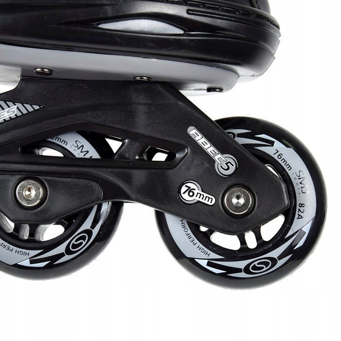 Фітнес-ролики SMJ Sport PW-150N, сірі, розмір 42