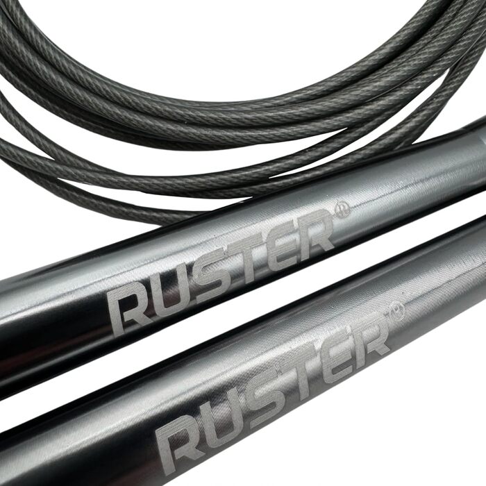 Ruster SpeedofLight скакалка для кроссфіту, регульована, алюмінієва ручка, 3 м, для інтенсивних тренувань