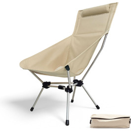 Складний туристичний стілець Osoltus Nordkap: легкий, компактний, міцний (100 кг), з алюмінієвим каркасом, для відпочинку на природі