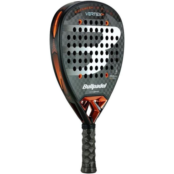 Падельна ракетка Bullpadel Vertex 04 25, темно-сіра, 370 г, нова