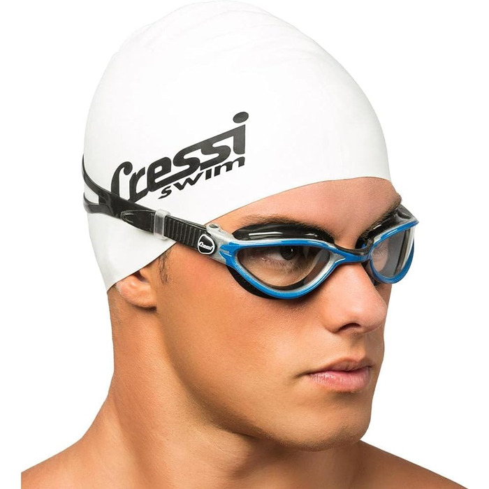Окуляри для плавання Cressi Thunder для дорослих, преміум, з антифогом і 100% UV-захистом
