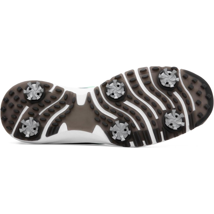 Жіночі гольф-туфлі зі шпильками, водонепроникні та легкі. Білий колір (41 EU, Чорний)