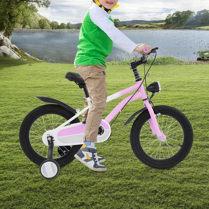 Дитячий велосипед Chengduweili, 16-дюймові колеса, рожевий