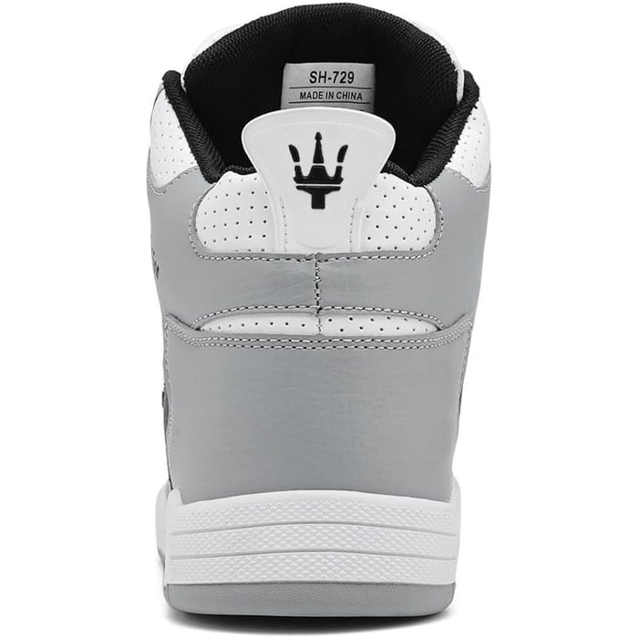 Чоловічі бігові кросівки High Top, трекінгові черевики, кросівки для фітнесу, білі (39 EU, 730 Grey)