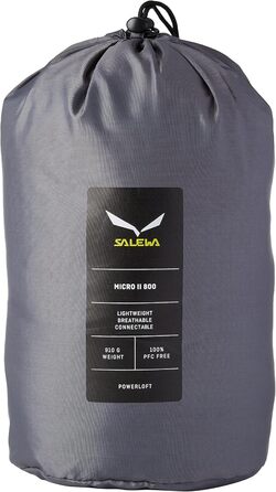 Спальний мішок Salewa Micro II 800 Powerloft (185 см, BLUE DANUBE)