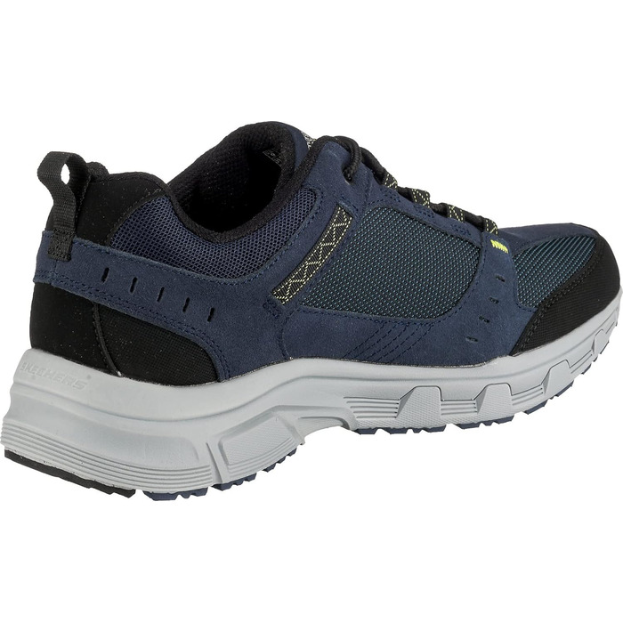 Чоловічі кросівки Skechers Vigor 2.0 Navy з шкіри, PU та сітки, акцент Lime