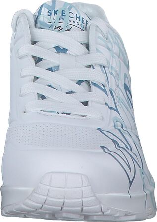 Кросівки жіночі Skechers UNO-Bright Air білі з серцем, 38 EU, Duraleather