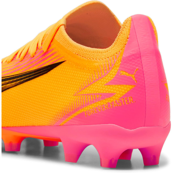 Кросівки футбольні PUMA Ultra Match Fg/Ag (46 EU, Sun Stream Puma Black Sunset Glow)