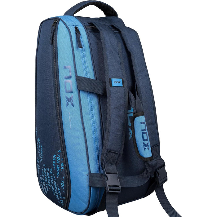 Сумка для ракетки Nox Street Серія Sky Blue, блакитна