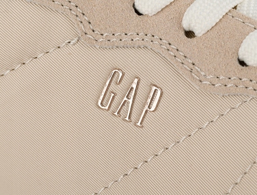 Жіночі спортивні кросівки GAP, низькі, бежеві, розмір 37