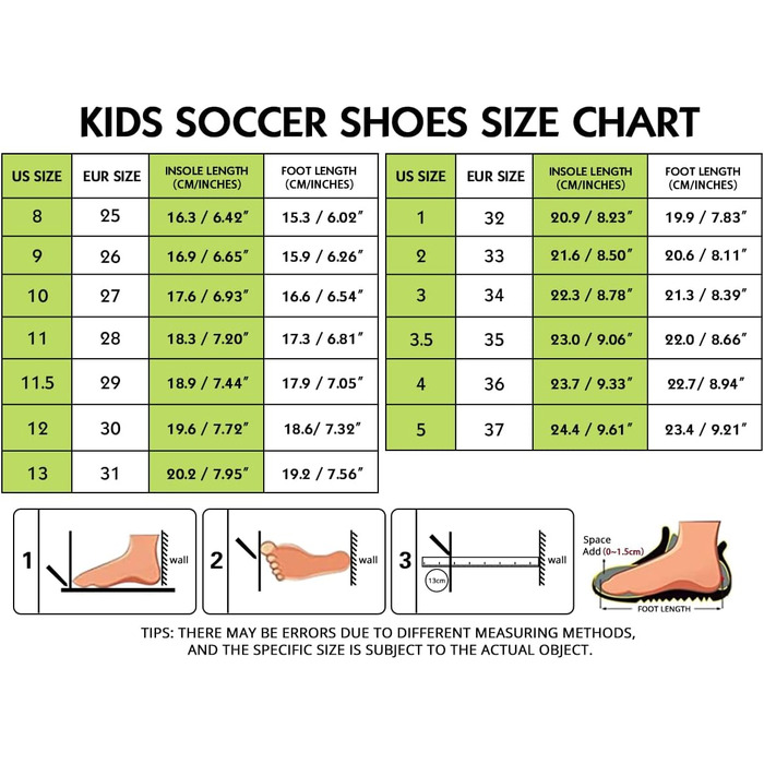 Дитячі футбольні бутси JABASIC Firm Ground для хлопчиків та дівчаток (30 EU, блакитний, темно-синій)