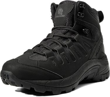 Чоловічі трекінгові черевики, тактичний рюкзак, легкі пустельні черевики, розмір 43 EU, темно-чорний