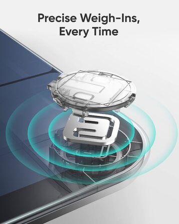 Розумні ваги eufy by Anker P3 з Wi-Fi, 3D-моделлю тіла, аналізом складу, 16 показниками, вимірюванням пульсу, BMI, Bluetooth, додатком