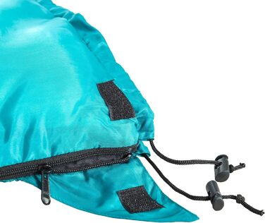 Сплячий мішок Trespass Catnap для дорослих, 3 сезони, водонепроникний, Jade