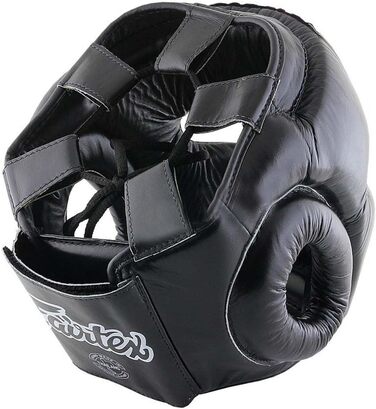 Захисний шолом Fairtex HG3 чорний для ММА, Муай Тай та тайського боксу