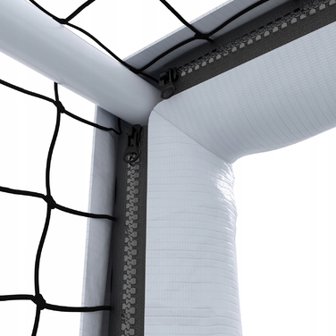 Футбольні ворота Hudora Pro Tect 240x160 см, білі