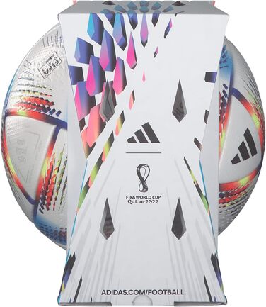 Футбольний м'яч Adidas RIHLA PRO H57783, унісекс, білий, для рекреаційної гри